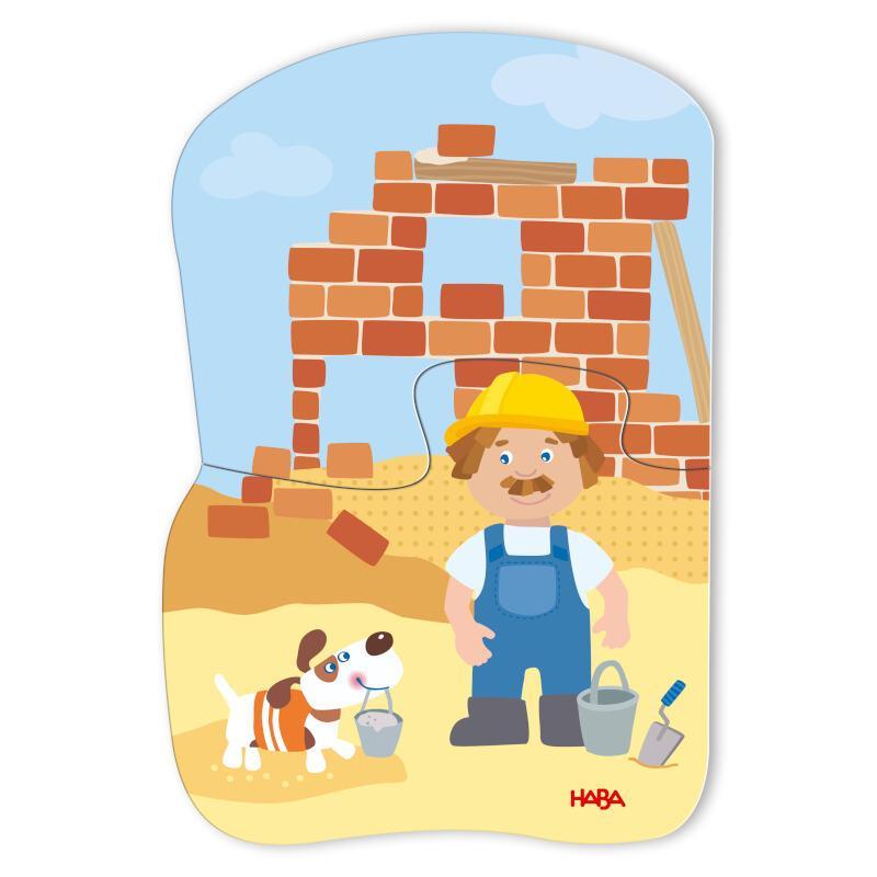 6 first jigsaw puzzles - Building site