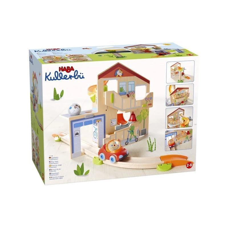 Kullerbü - Circuit de jeu Kullerville en bois - Haba