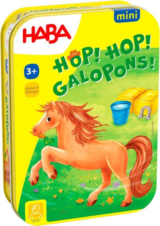 Jeu de société Hop! Hop! Galopons! dès 3 ans - Version française - Haba