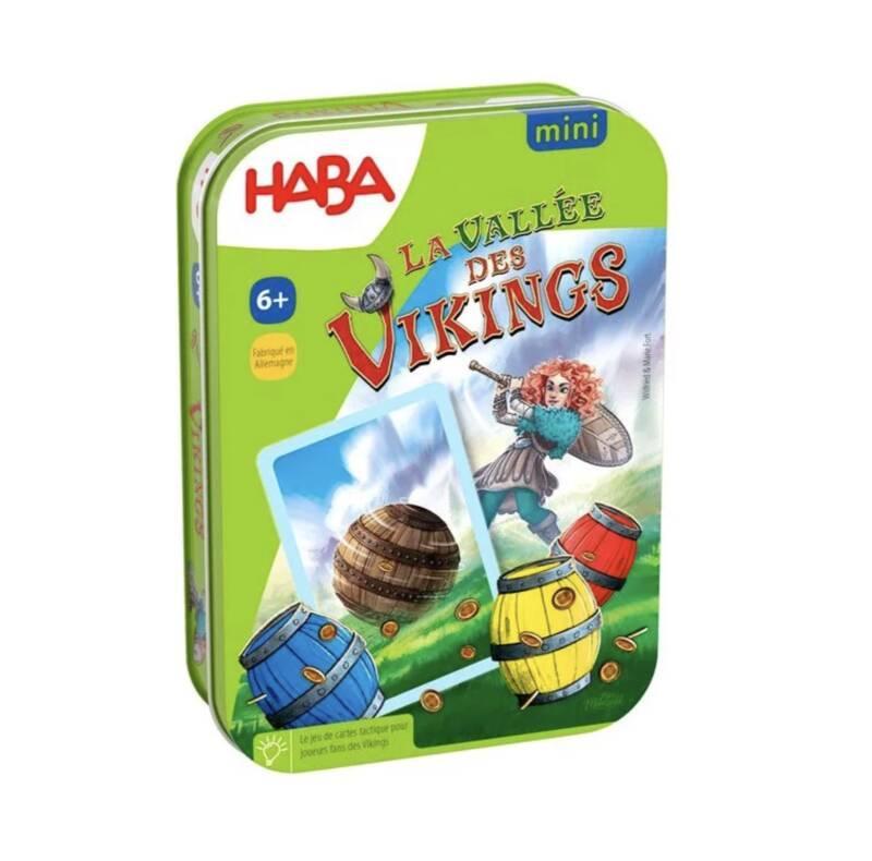 Haba Mini - Jeu de société La vallée des Vikings dès 6 ans - Version française - Haba