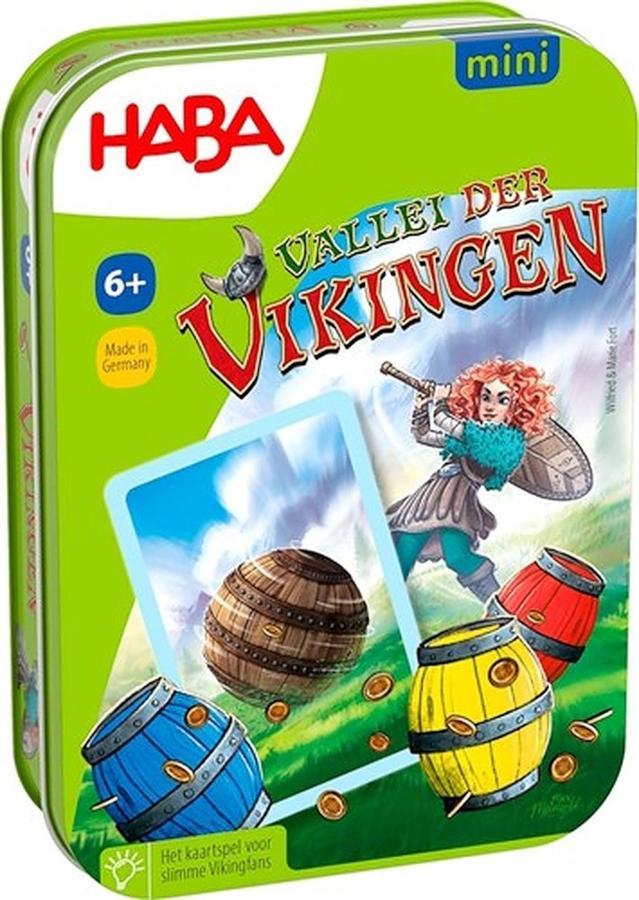 Haba Mini - Jeu de société La vallée des Vikings dès 6 ans - Version néerlandophone - Haba