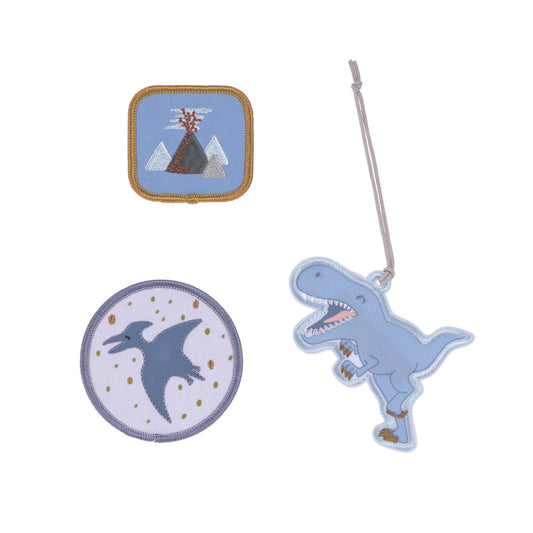 Set de patch et d'écussons - Dinosaurus