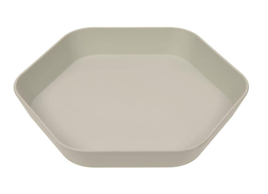 Assiette - Geo - Warm grey