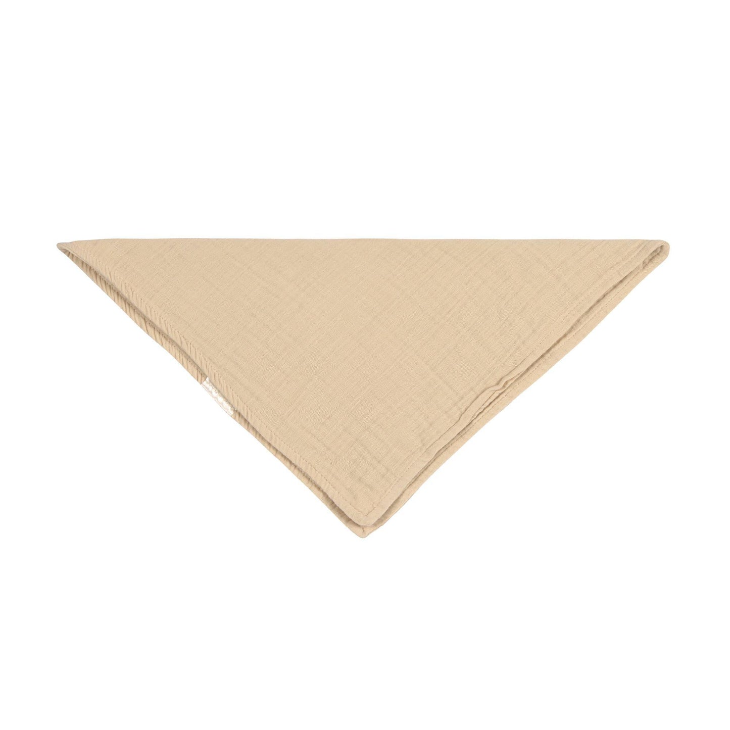 Bandana en mousseline de coton bio - Nature