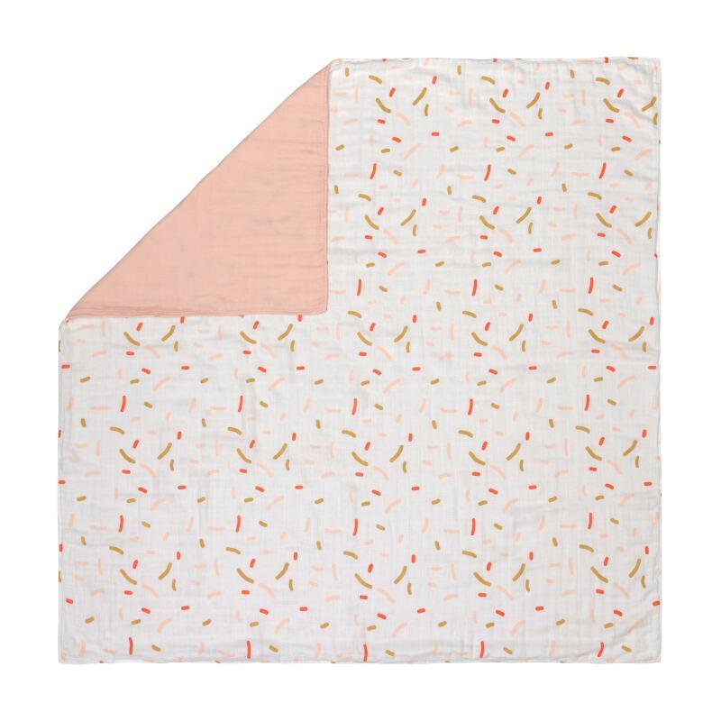 Little Mateys Bamboo Blanket pink - 100 x 100 cm