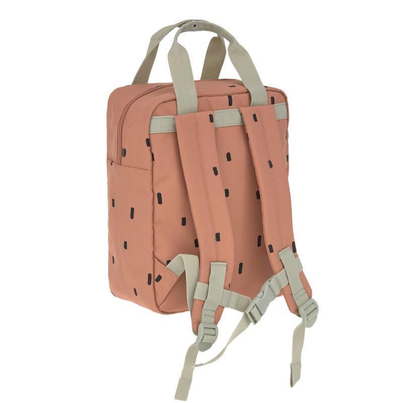 Mini Square Backpack Happy Prints caramel - Laessig