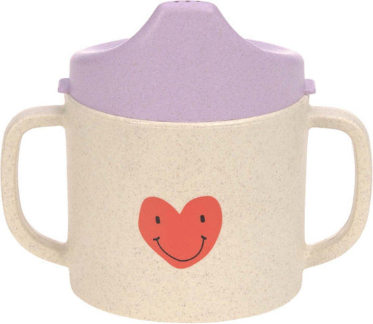 Tasse à bec Happy Rascals - Heart lavender - Laessig