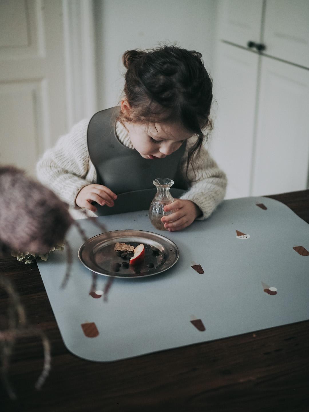 Set de table XL - Ice Cream Grey Powder