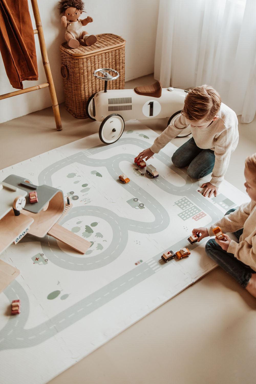 Tapis puzzle EEVAA - Route