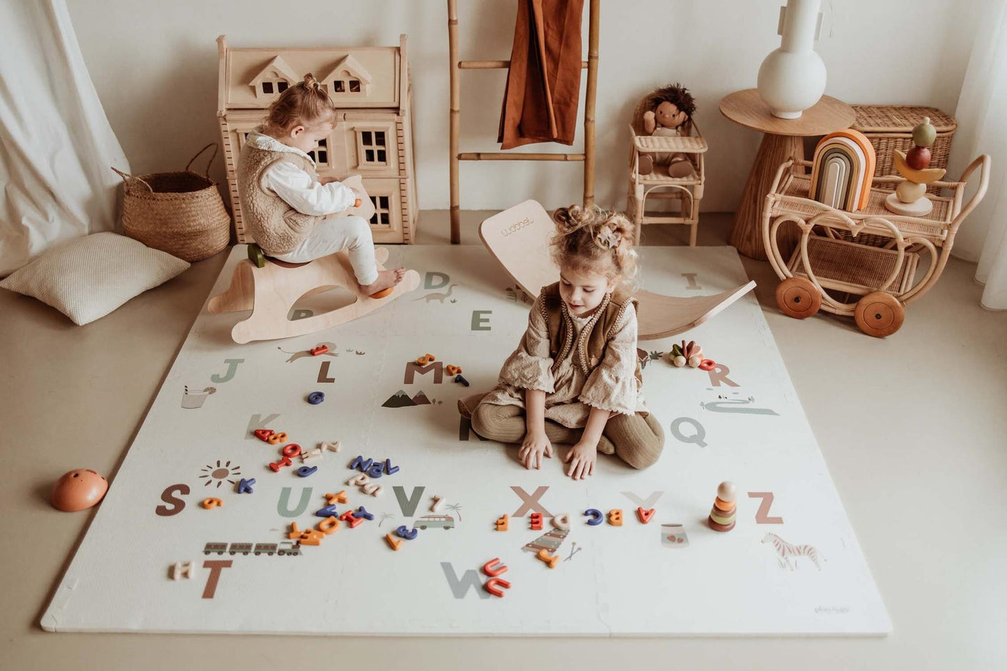 Tapis puzzle EEVAA - Alphabet