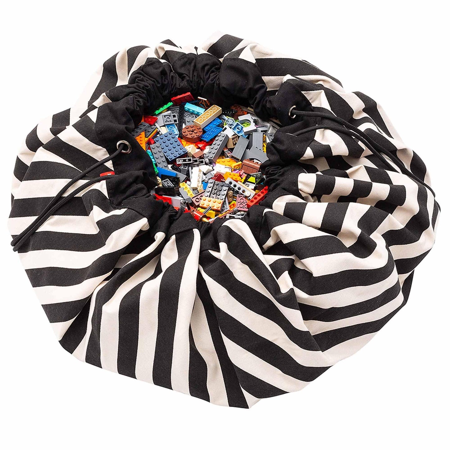 Sac de rangement Play&Go - Rayures noires