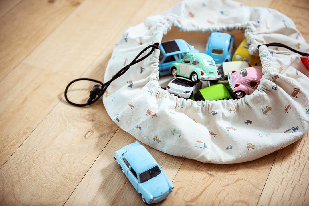 Mini sac de rangement de jouets Play & Go - Cars