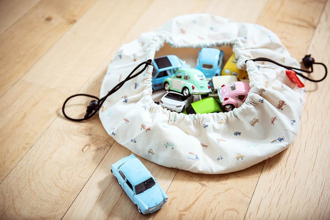 Mini sac de rangement de jouets Play & Go - Cars