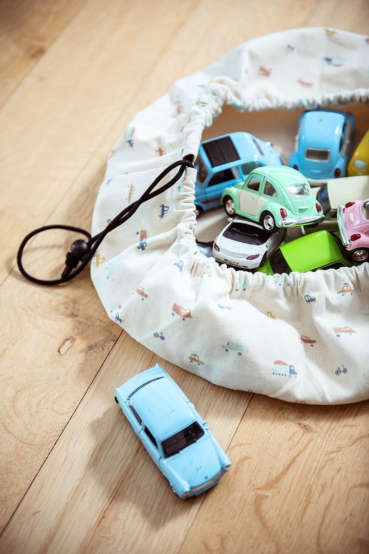 Mini sac de rangement de jouets Play & Go - Cars