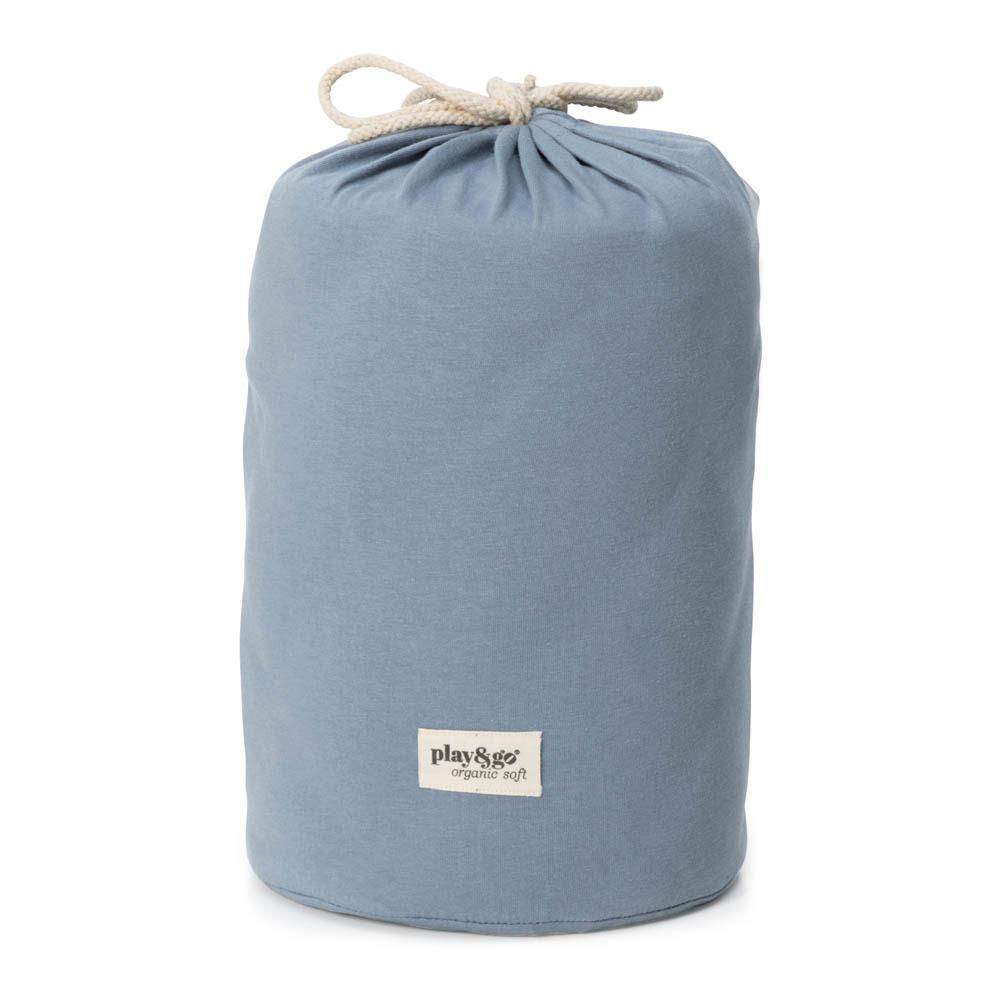 Sac à jouets et tapis d'éveil - Dusty Blue - Organic