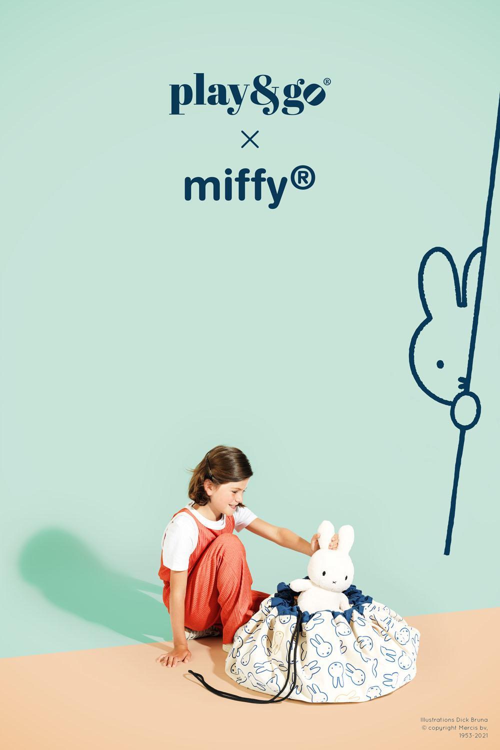 Sac à jouets et tapis de jeu - Miffy Standard