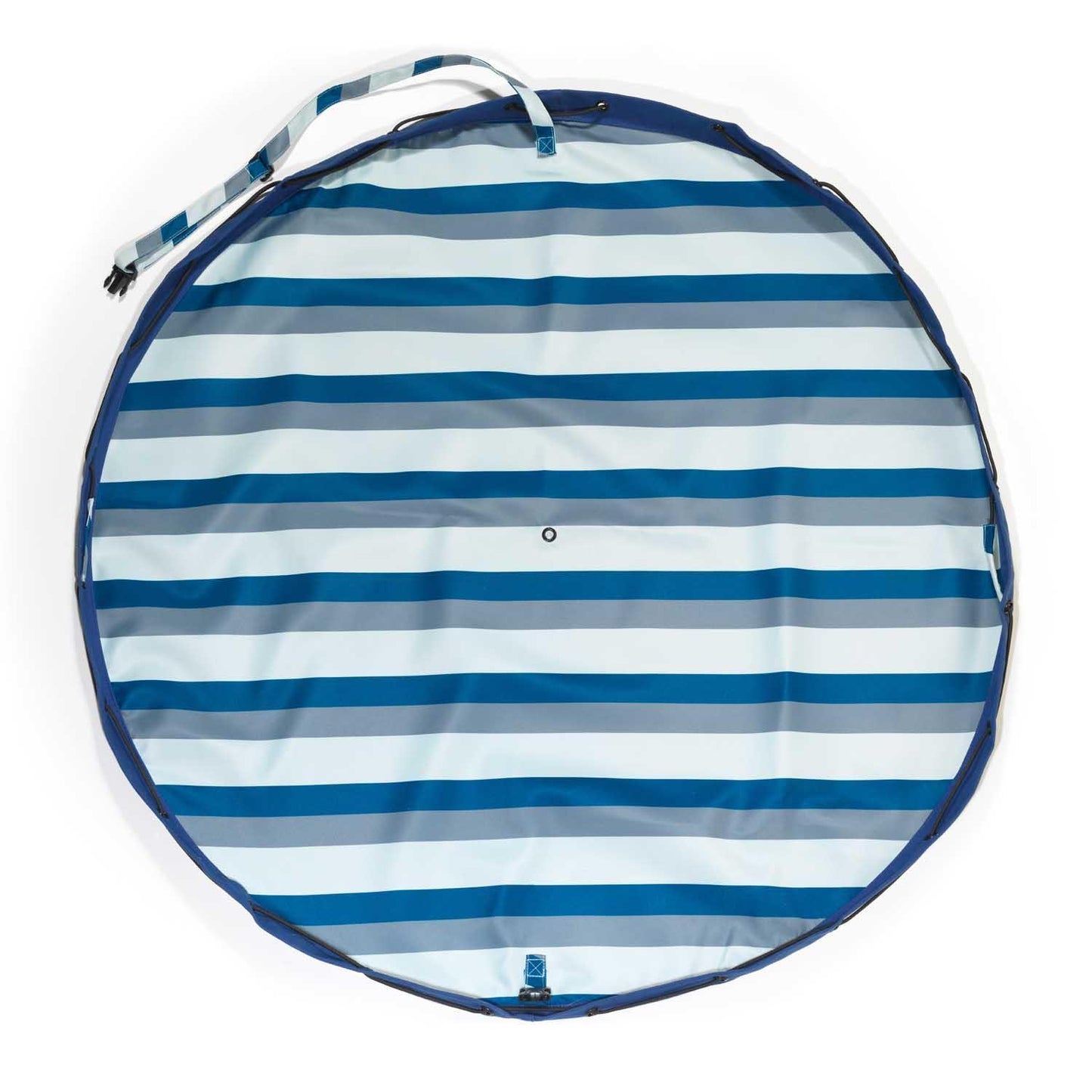 Sac à jouets et tapis de jeu Outdoor - Blue & green stripes