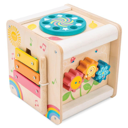 Cube d'activités musical en bois - Le Toy Van