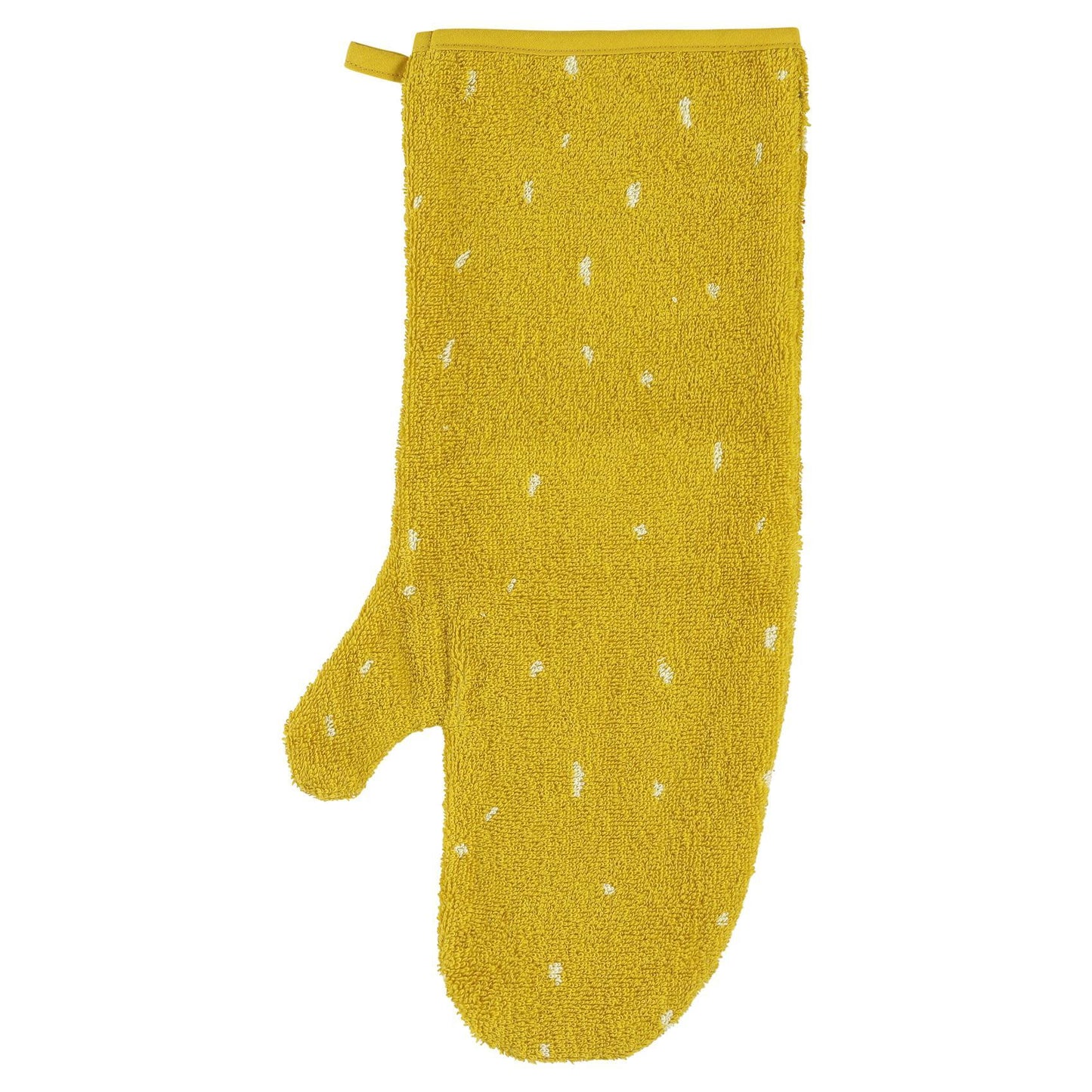 Long Shower Glove Mr. Lion - Trixie - 100% Organic Cotton - 15 x 43 cm - Machine Washable at 30°C