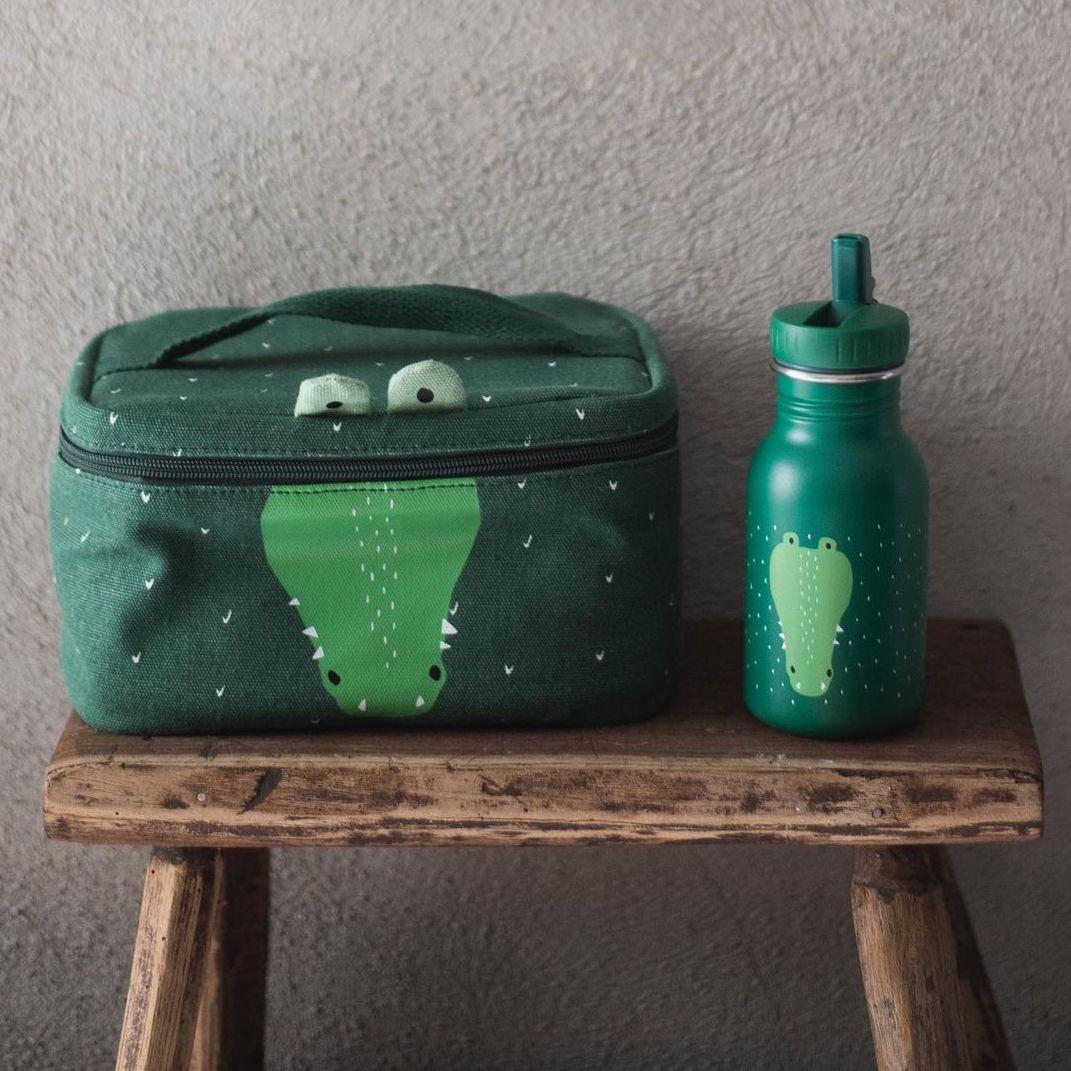 Mr. Crocodile Insulated Lunch Bag by Trixie - 20 x 14 x 14 cm