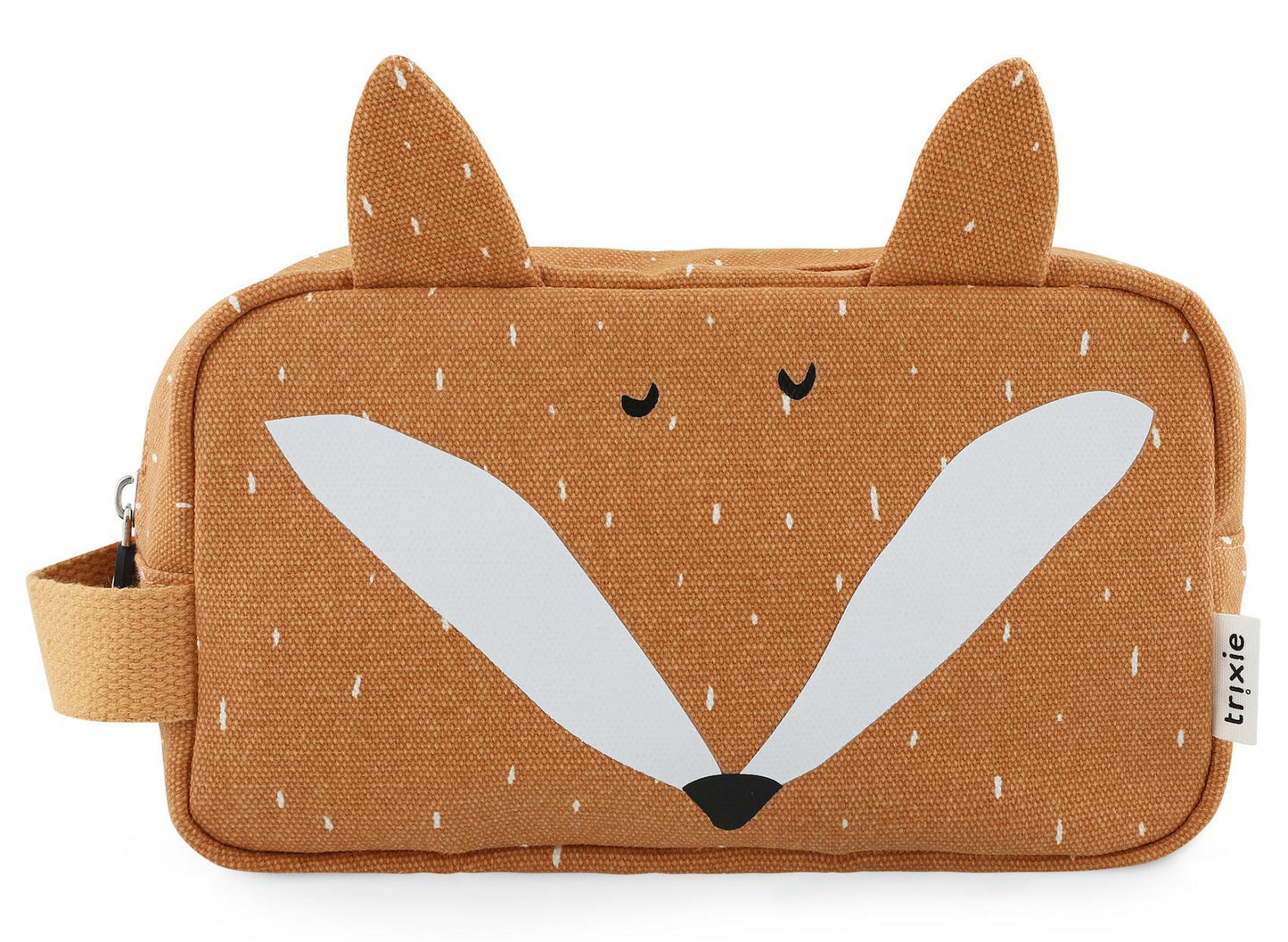 Kids Trousse de Toilette - Mr. Fox by Trixie - 8 Animals Available, 20 x 12 x 8 cm, 100% Cotton, Easy to Clean