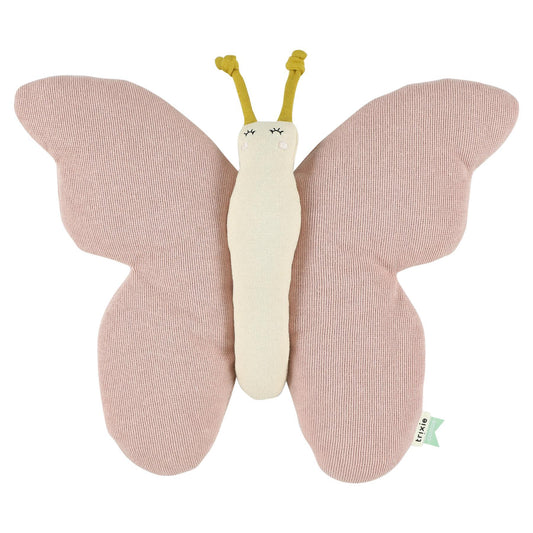 Soft Plush Butterfly Toy - Trixie - 100% Organic Cotton - 35 x 31 x 12 cm