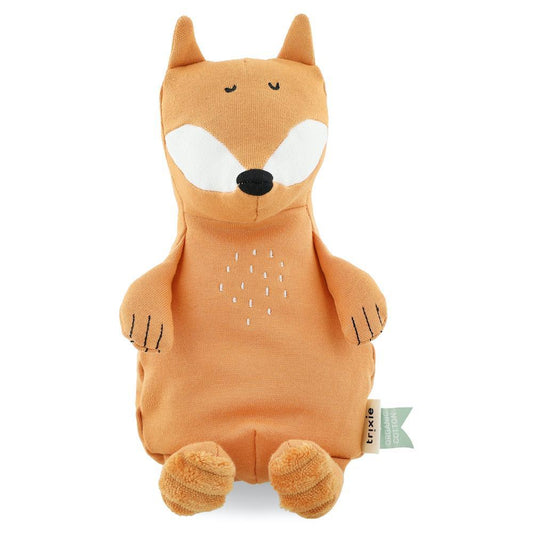 Petite Plush Toy - Mr. Fox by Trixie - Organic Cotton and Recycled Polyester - 26 cm