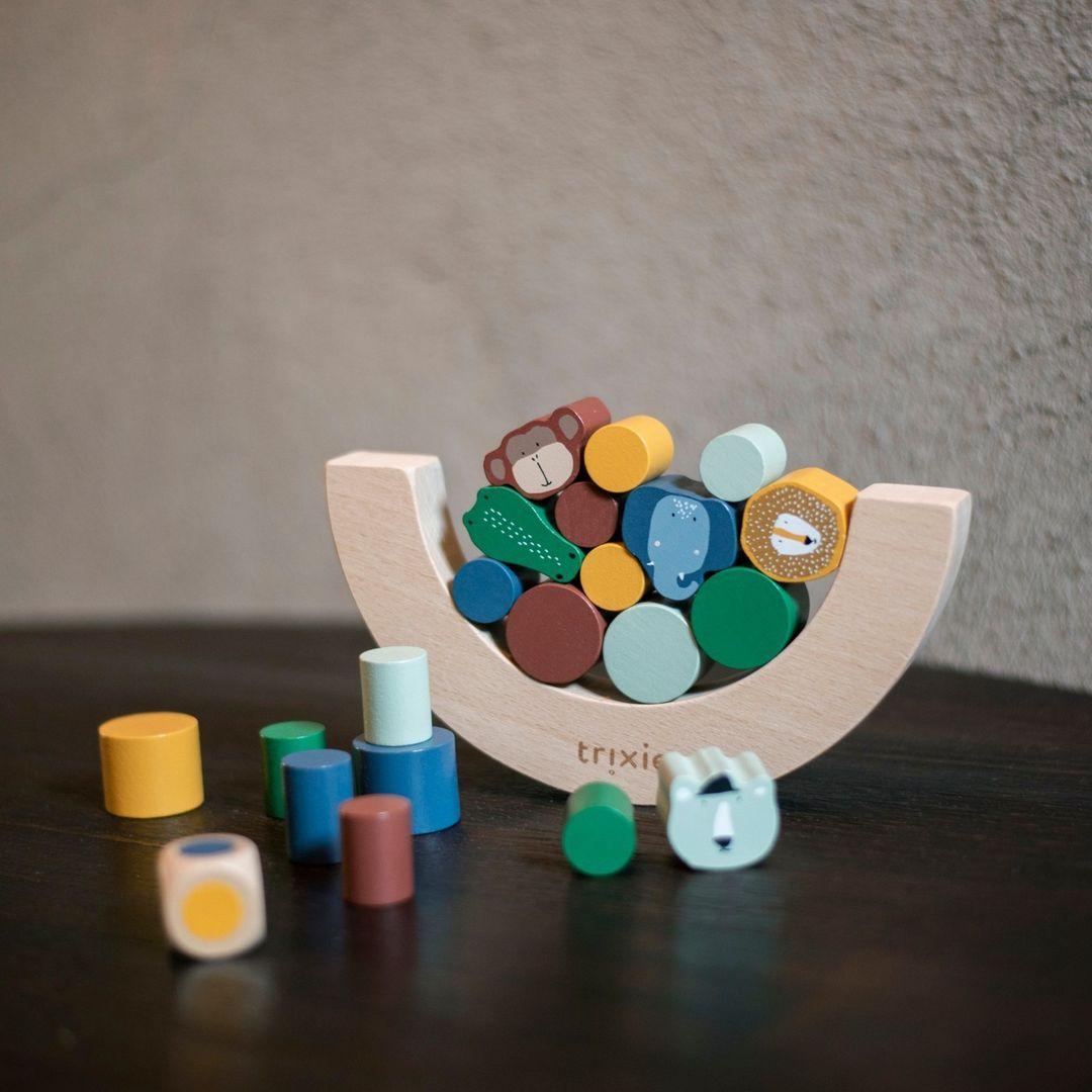 Wooden Balance Game by Trixie - The World of Play Collection