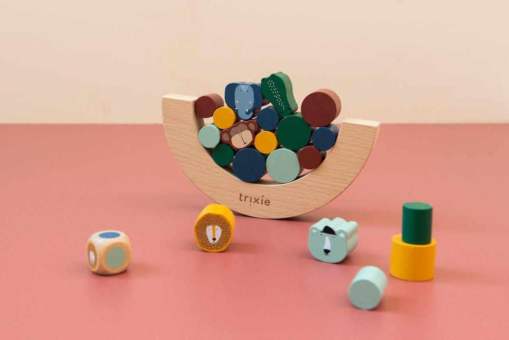 Wooden Balance Game by Trixie - The World of Play Collection