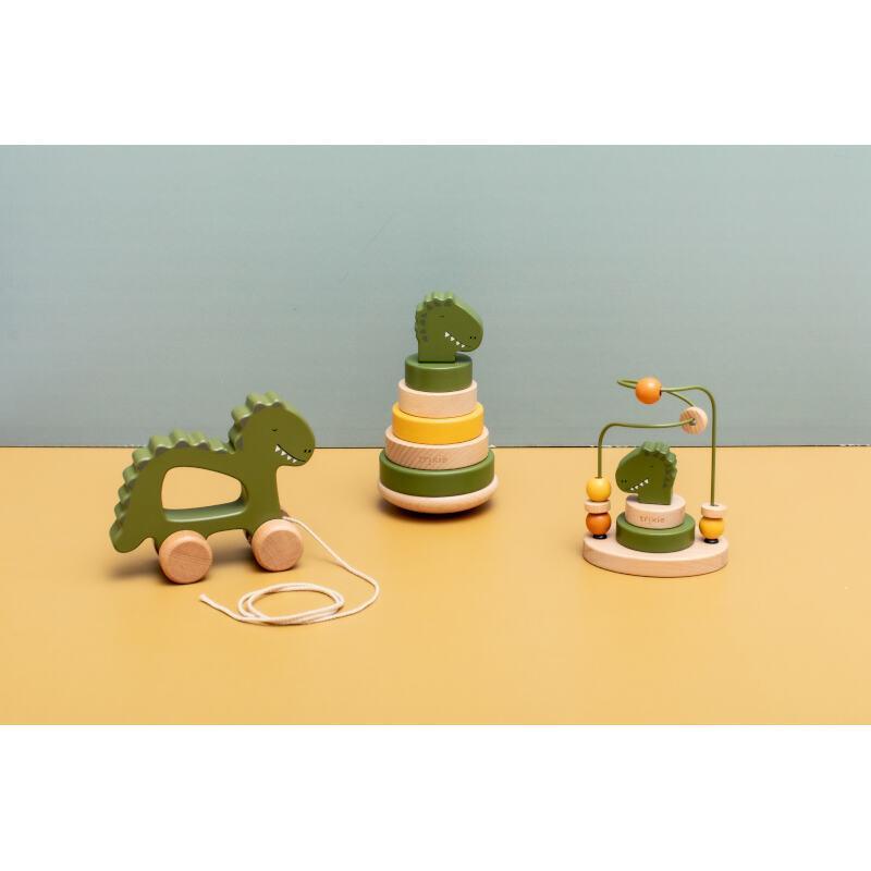 Wooden stacking toy - Mr. Dino by Trixie