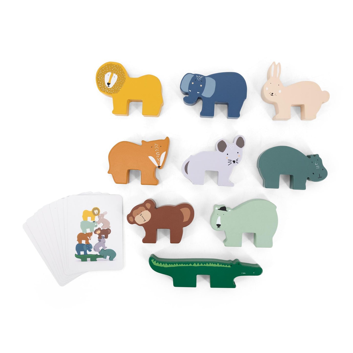 Wooden Animal Stacking Game - Trixie