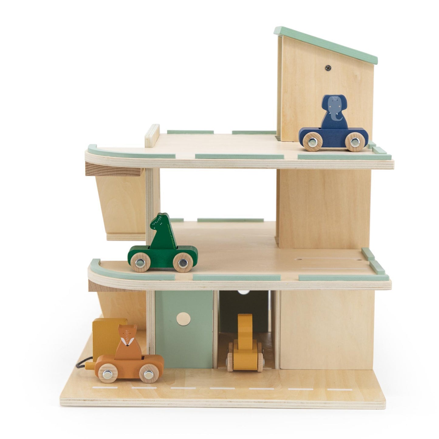 Wooden Garage and Accessories for Kids by Trixie