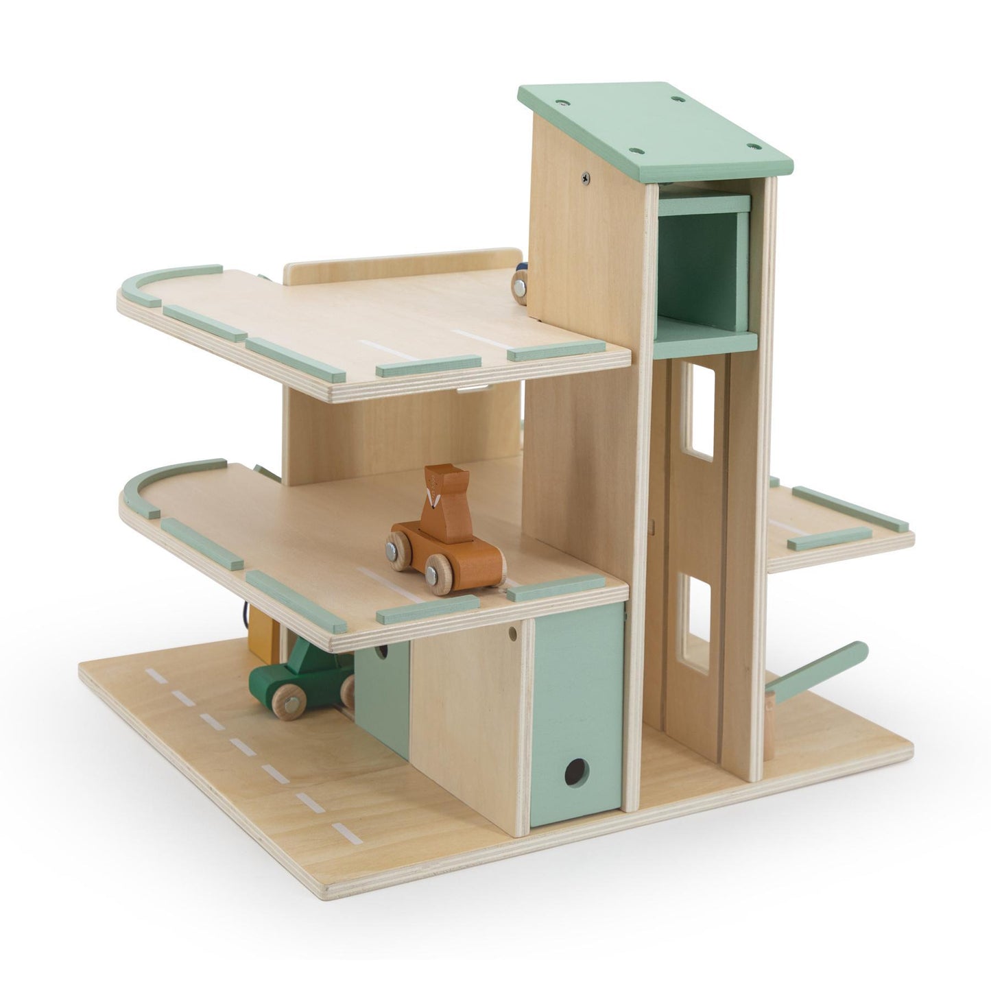 Wooden Garage and Accessories for Kids by Trixie