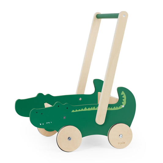 Wooden Walking Chariot - Mr. Crocodile by Trixie