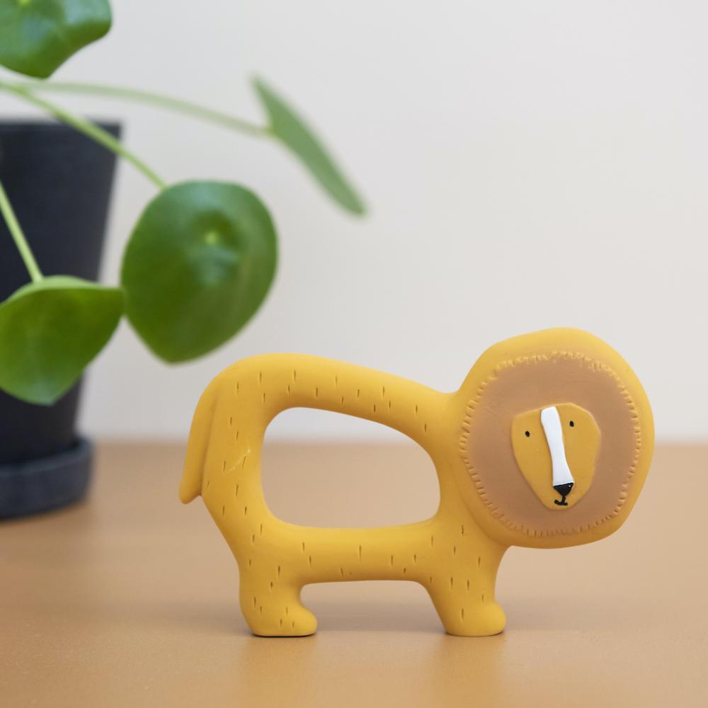 Natural Rubber Grasping Toy - Mr. Lion by Trixie