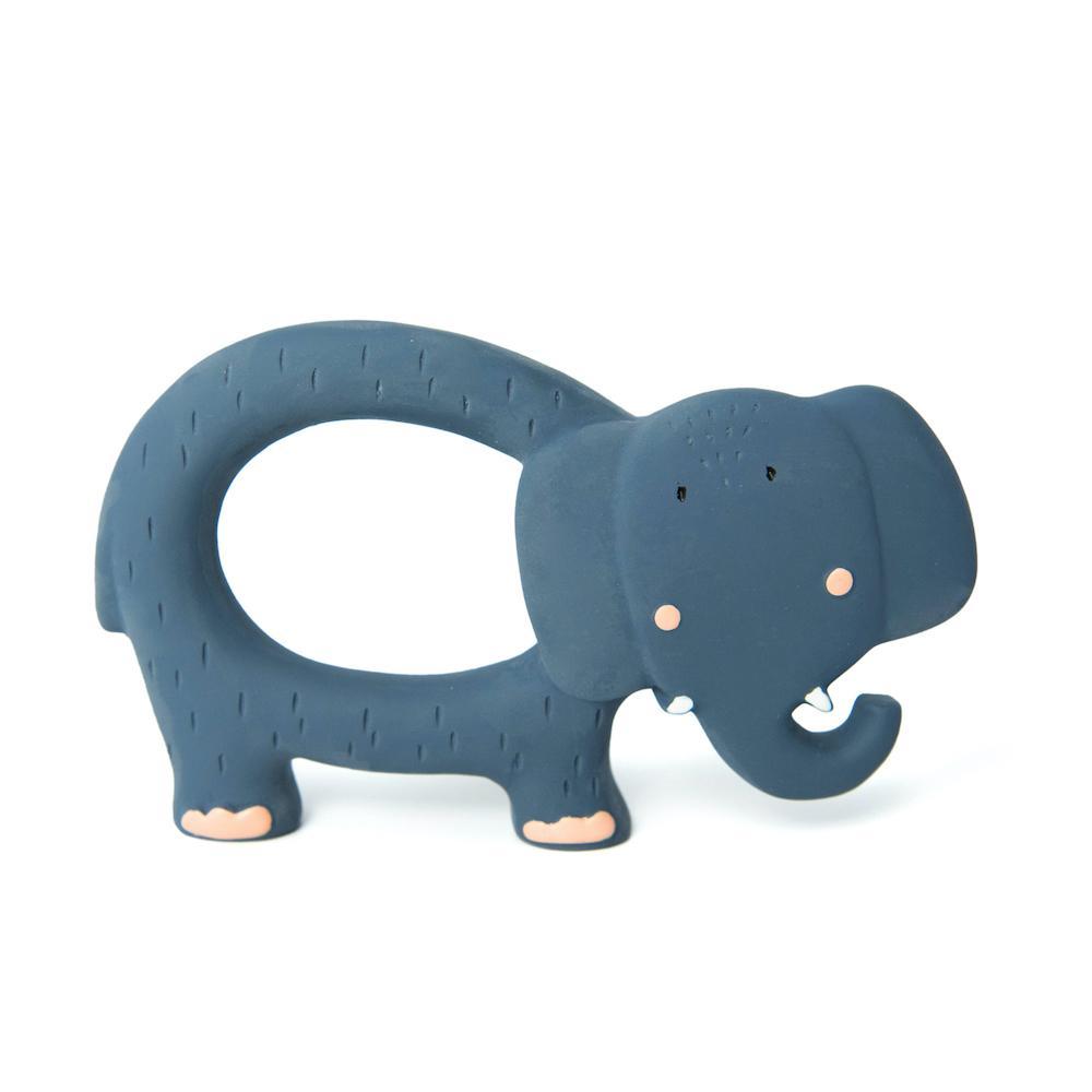 Natural Rubber Grip Toy - Mrs. Elephant by Trixie