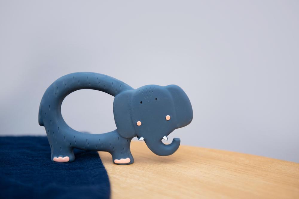 Natural Rubber Grip Toy - Mrs. Elephant by Trixie