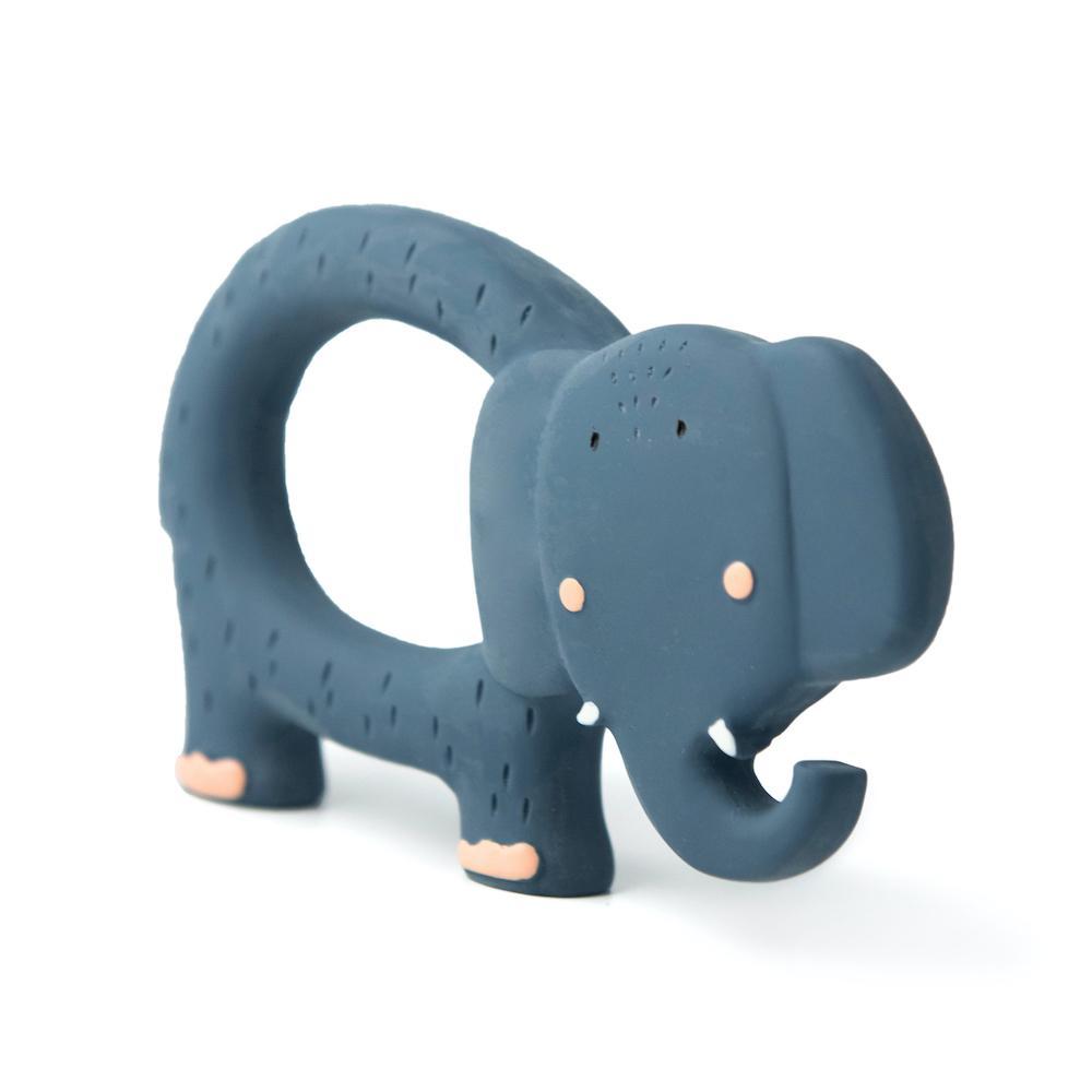 Natural Rubber Grip Toy - Mrs. Elephant by Trixie