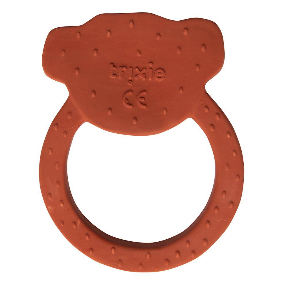 Natural Rubber Teething Ring - Mr. Monkey by Trixie