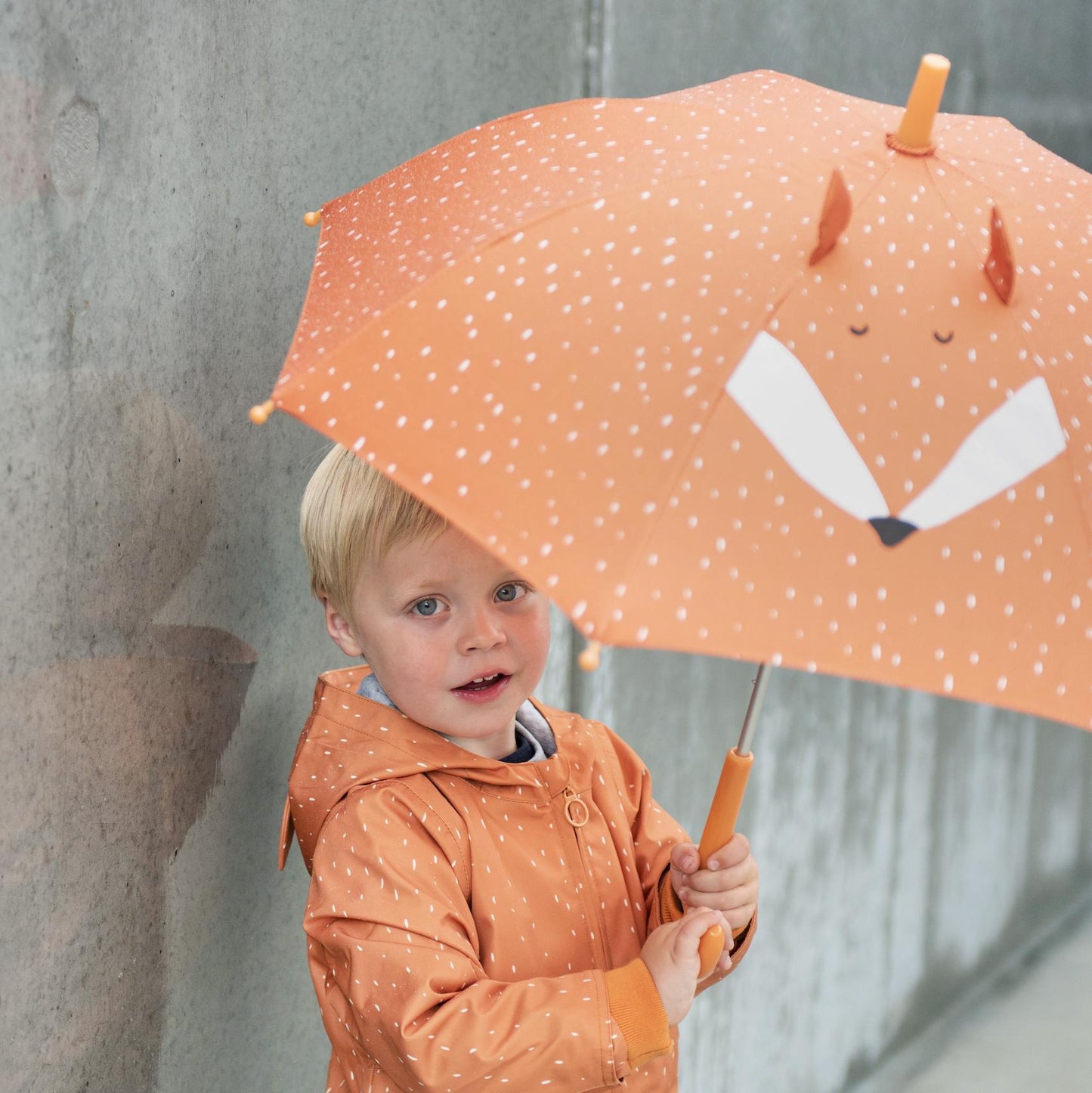 Mr. Fox Recycled Polyester Kids Umbrella by Trixie