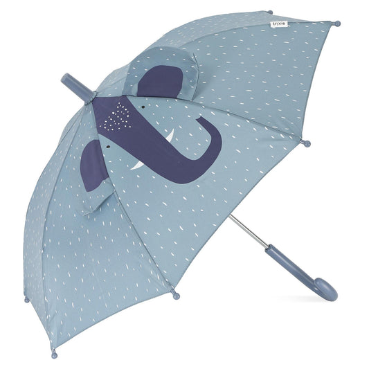 Mrs. Elephant Kids Umbrella - Trixie - Recycled Polyester - Sliding System - Aluminum Frame