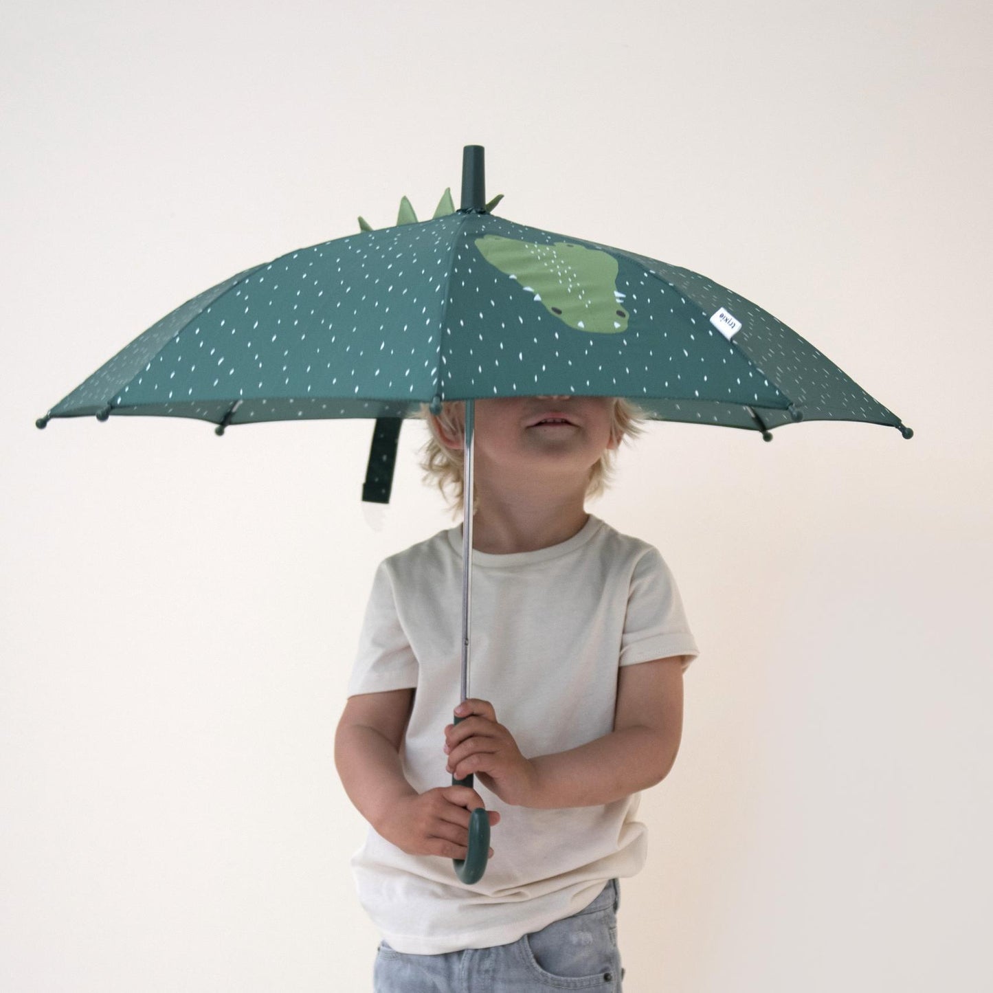 Mr. Crocodile - Kids' Recycled Polyester Umbrella by Trixie