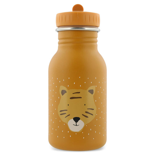 Trixie Stainless Steel 350 ml Toddler Water Bottle - Mr. Tiger by Trixie