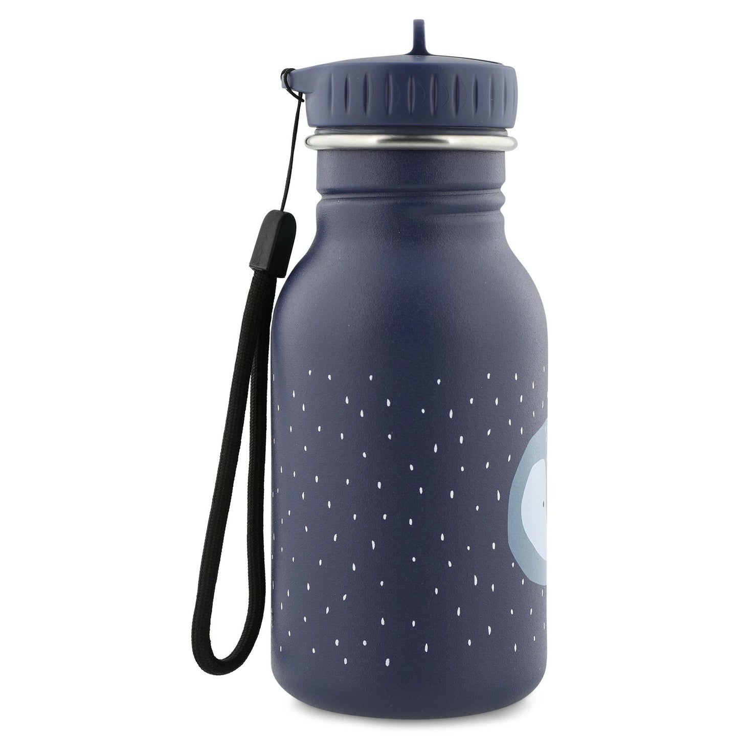 Trixie Stainless Steel 350 ml Mr. Penguin Water Bottle - Blue