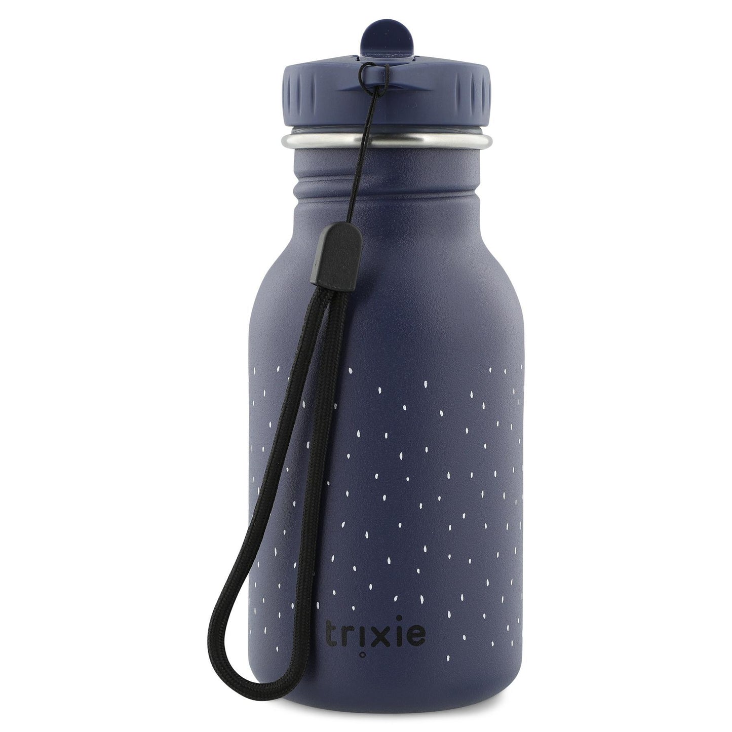 Trixie Stainless Steel 350 ml Mr. Penguin Water Bottle - Blue