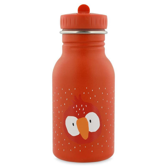 Gourde 350ml - Mr. Parrot - Trixie - Stainless Steel Water Bottle for Kids - Durable, Leakproof, Easy to Clean