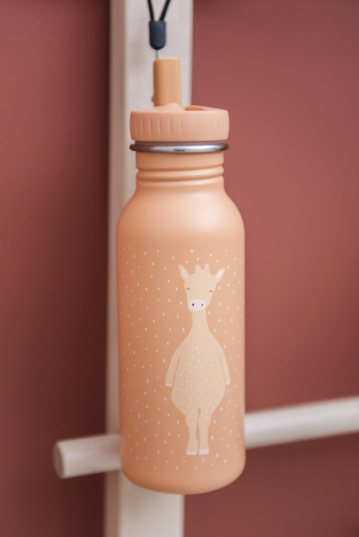 500ml Stainless Steel Water Bottle by Trixie - Mrs. Giraffe