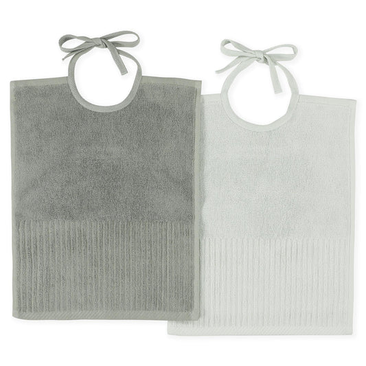 Set of 2 XL bibs - Olive by Trixie