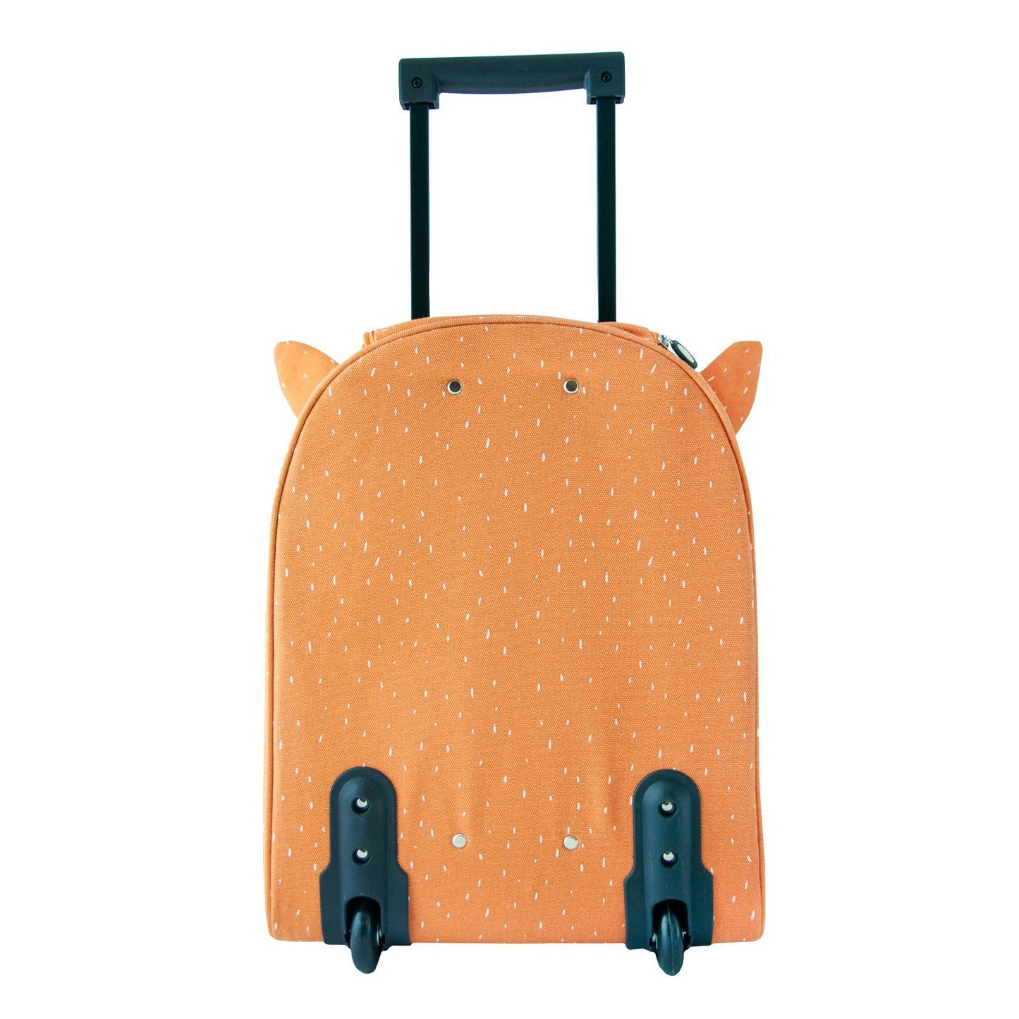 Trixie Mr. Fox Kid's Trolley Bag with Wheels - Cotton and Polyester - 45 x 34 x 15cm