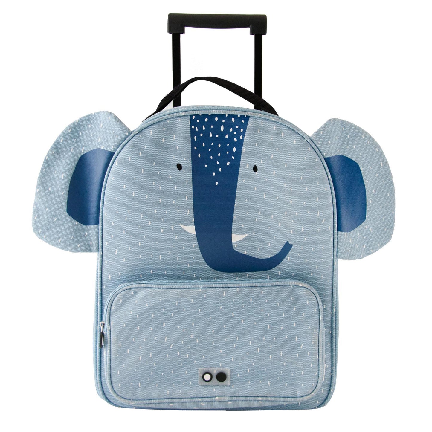 Trixie Trolley Mrs. Elephant - Kids Rolling Suitcase | Durable, Practical & Stylish